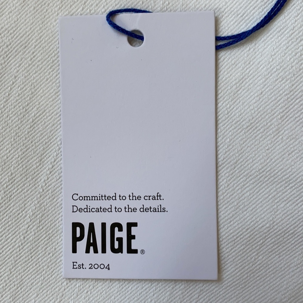 NWT Paige White Denim Shorts - Picture 2 of 7
